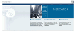 Desktop Screenshot of mercatorcapital.com